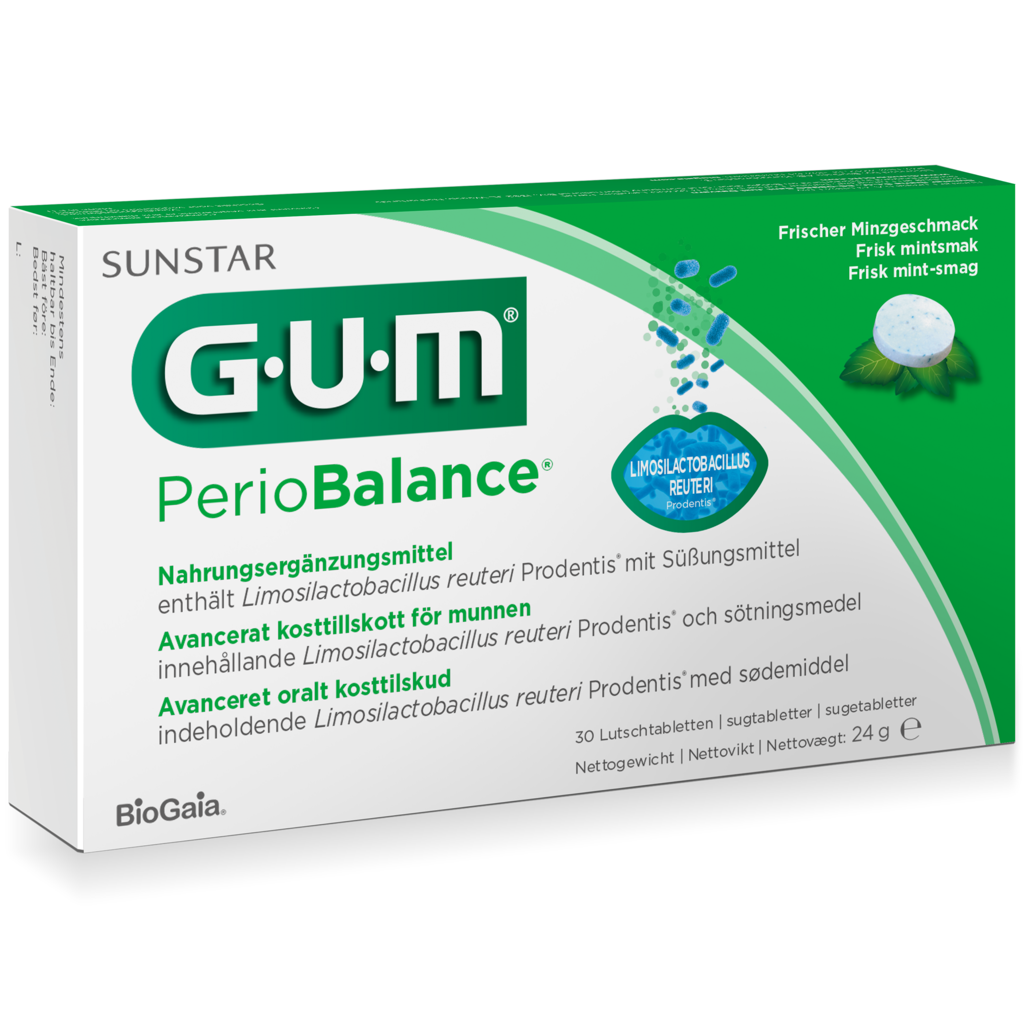 Gum Periobal Mundflora Lutschtabletten - Christophorus-Apotheke